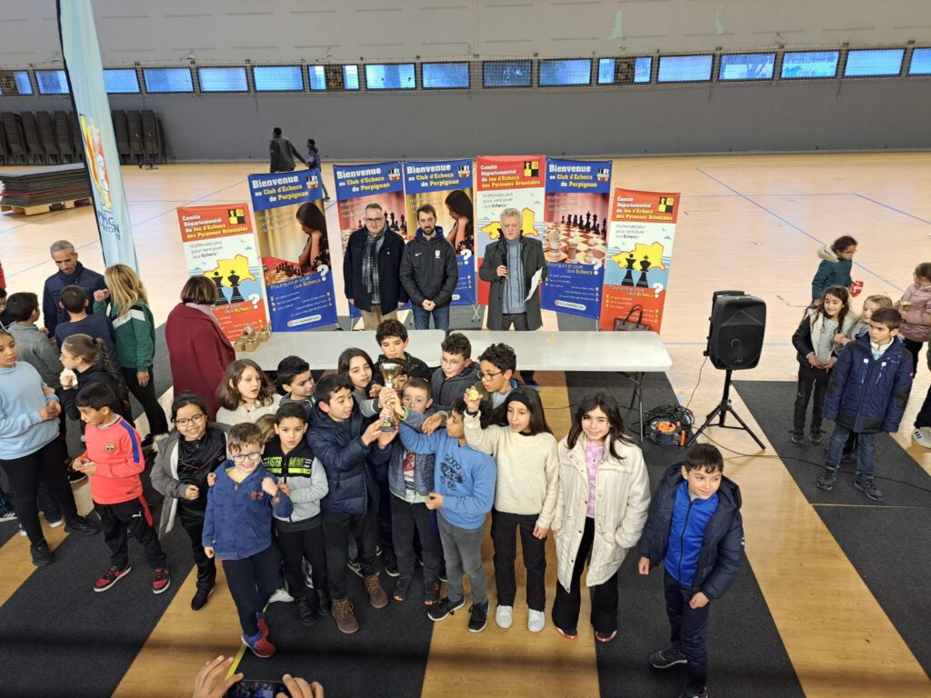 L'école Jean-Jacques Rousseau Championne des Pyrénées Orientales 2023